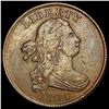Image 1 : 1804 Plain 4 Stems Draped Bust Half Cent CLOSELY U