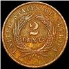 Image 2 : 1864 Lg Motto Two Cent Piece CLOSELY UNCIRCULATED