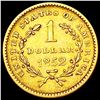 Image 2 : 1852 Rare Gold Dollar CLOSELY UNCIRCULATED