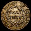 Image 2 : 1835 Classic Head Half Cent CLOSELY UNCIRCULATED