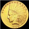 Image 1 : 1909-D $10 Gold Eagle CLOSELY UNCIRCULATED