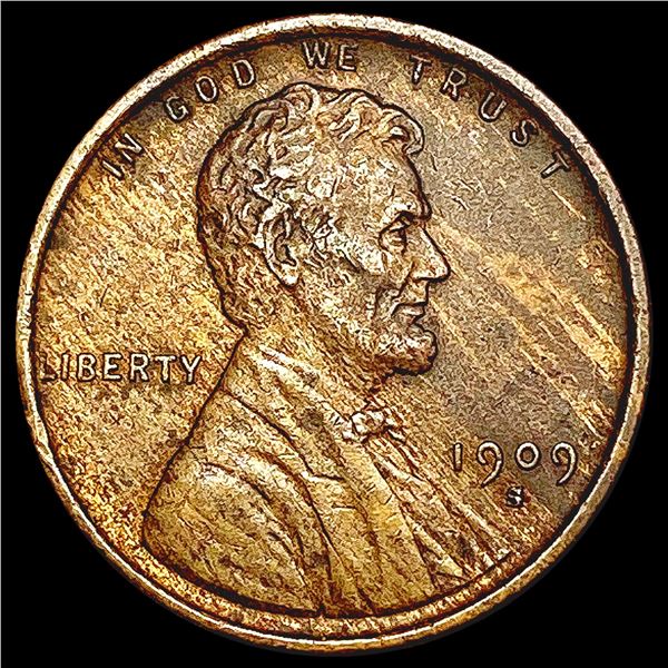 1909-S Wheat Cent CLOSELY UNCIRCULATED