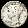 Image 1 : 1921-D Mercury Dime NICELY CIRCULATED