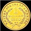 Image 2 : 1850 Rare Gold Dollar CLOSELY UNCIRCULATED