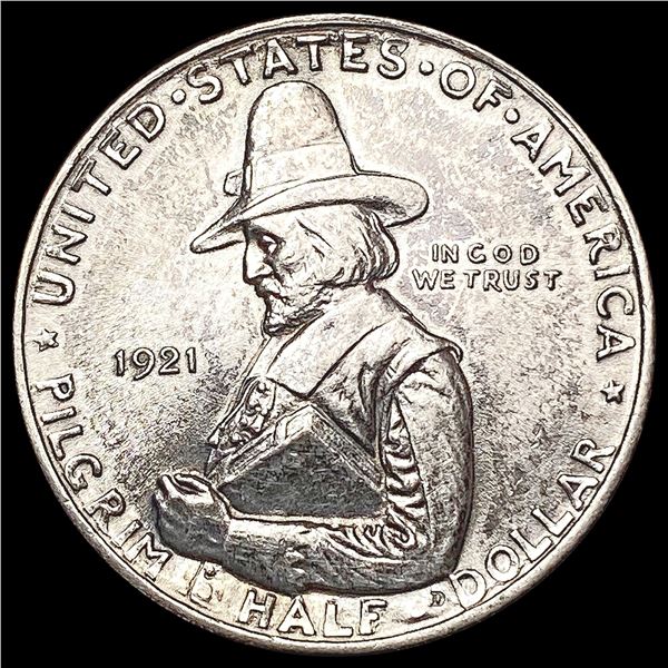 1921 Pilgrim Half Dollar UNCIRCULATED