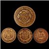 Image 2 : 1835-1890 Varied US Coin Collection [4 Coins] HIGH