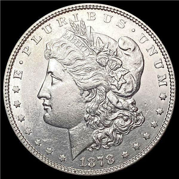 1878 7TF Morgan Silver Dollar CLOSELY UNCIRCULATED