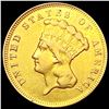 Image 1 : 1878 $3 Gold Piece NICELY CIRCULATED