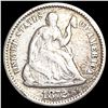 Image 1 : 1872 Seated Liberty Half Dime LIGHTLY CIRCULATED