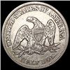 Image 2 : 1854 Seated Liberty Half Dollar CLOSELY UNCIRCULAT