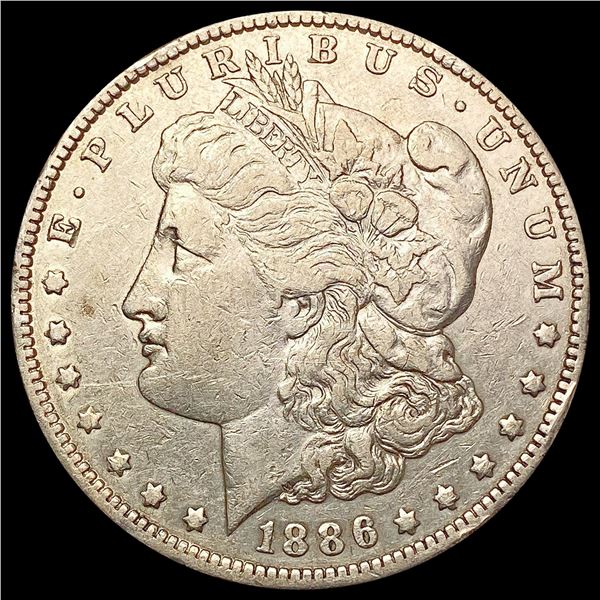 1886-O Morgan Silver Dollar NEARLY UNCIRCULATED