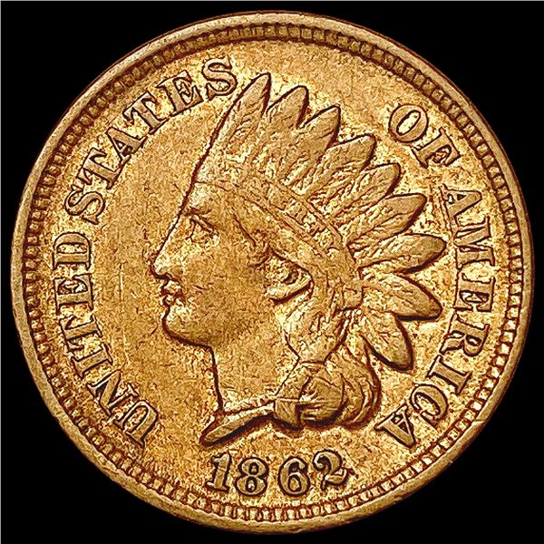 1862 Indian Head Cent CLOSELY UNCIRCULATED