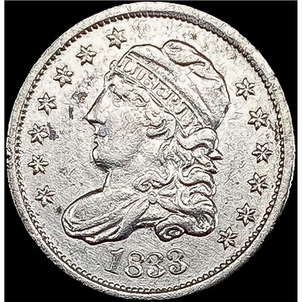 1833 Capped Bust Half Dime UNCIRCULATED