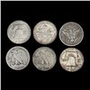 Image 2 : [6] Varied US SILV Half Dollars (1893, 1899-O, 191