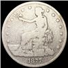 Image 1 : 1877 Silver Trade Dollar NICELY CIRCULATED