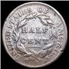 Image 2 : 1809 Classic Head Half Cent NICELY CIRCULATED