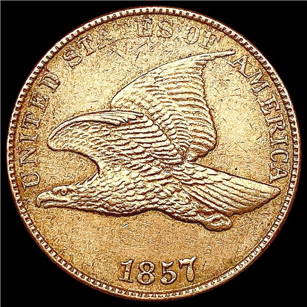 1857 Flying Eagle Cent UNCIRCULATED