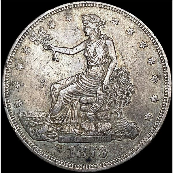 1873 Silver Trade Dollar LIGHTLY CIRCULATED