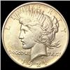 Image 1 : 1921 Silver Peace Dollar CLOSELY UNCIRCULATED