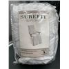 Image 1 : Surefit Slipcover-Long Arm Dining Chair, White 1pc