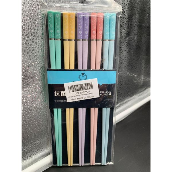 5 Pairs Reusable Chopsticks