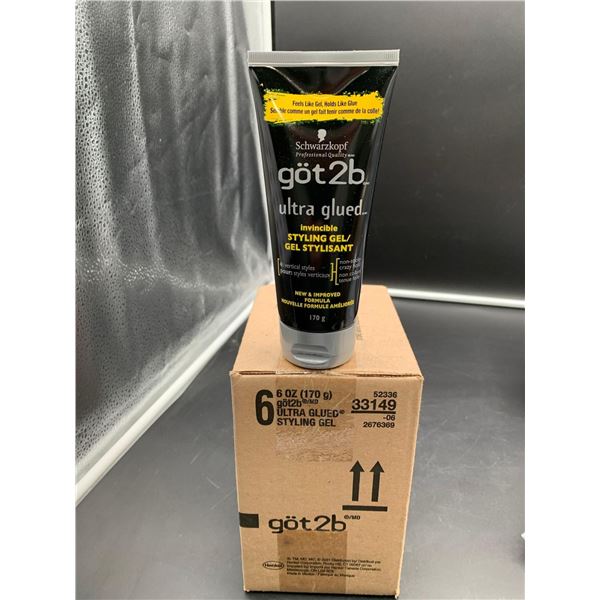 Schwarzkopf got2b Ultra Glued Spiking Gel (6 x 170g)