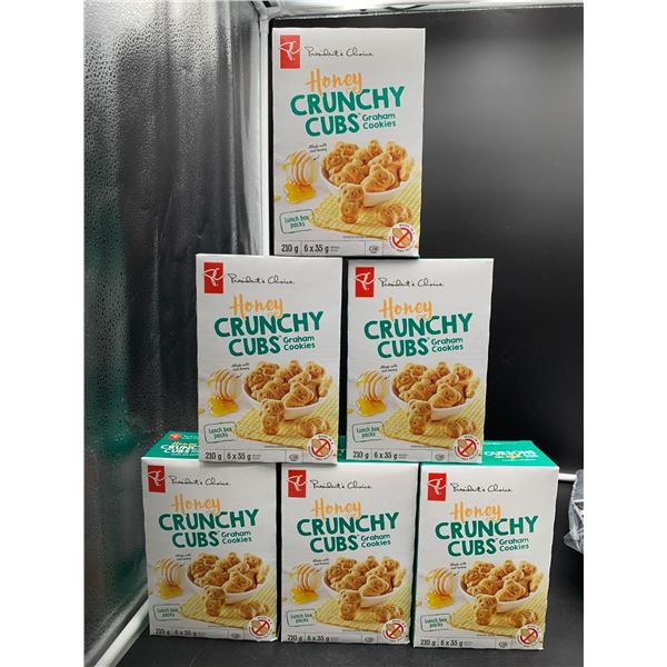 Honey Crunchy Cubs Graham Cookies (6 x 6 x 35g)