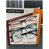 Image 1 : Foster Grant Reading Glasses 3pk (1.25)