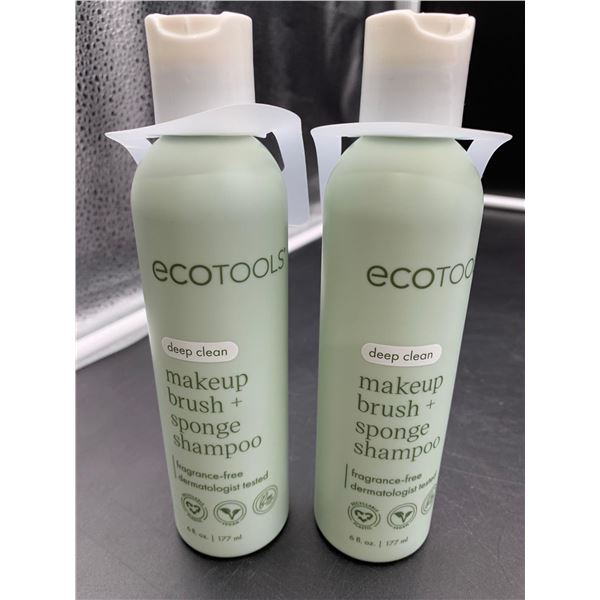 EcoTools Deep Clean Makeup Brush & Sponge Shampoo (2 x 177ml)