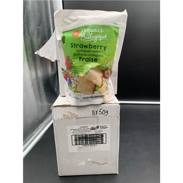 Strawberry Multigrain Wafers (11x 50g)