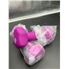 Image 2 : Neoprene Coated Hexagon Workout Dumbell Hand Weight, 2lbs (set of 2)