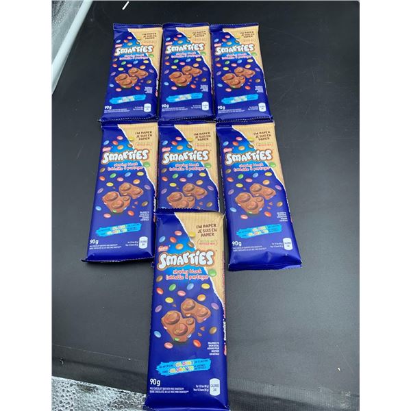 Smarties Candy Bars (7 x 90g)