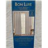 Image 2 : Bon Luxe 2 Panels Blackout Grommet Window Panel Pair (52in x 90in)