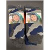 Image 1 : Hot Paws Boys Thermal Acrylic Blend 4pairs (size 4-7)
