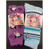 Image 1 : Hot Paws Girls Thermal Acrylic Blend 4pairs (size 11-4)