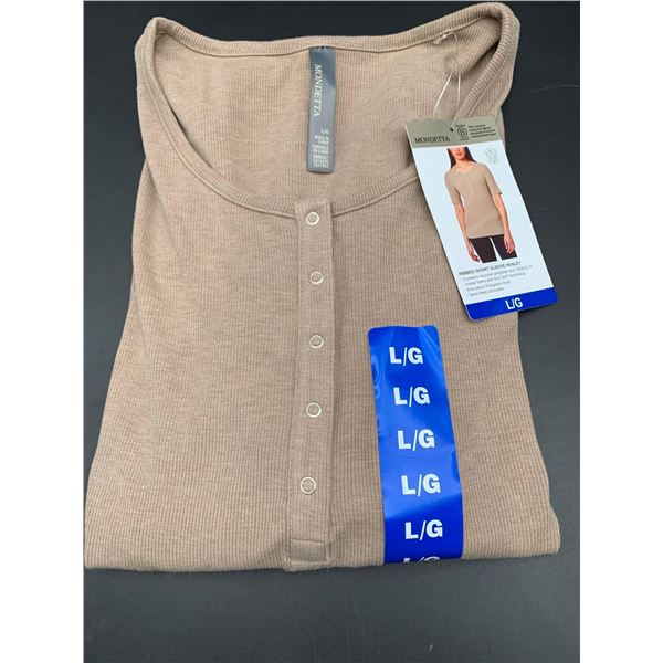 Mondetta Mid-Sleeve Snap-Button (L)