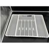 Image 3 : Home Basics Expandable Cutlery Tray 13in (21in open)