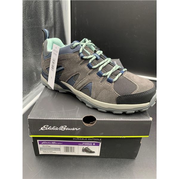 Eddie Bauer Women's Grey Aqua Shoe (size 8)