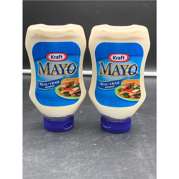 Kraft Mayo Real Mayonnaise (2 x 650ml)