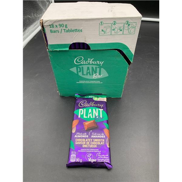 Cadbury Plant Chocolatey Smooth Candy Bars (90g x 18)