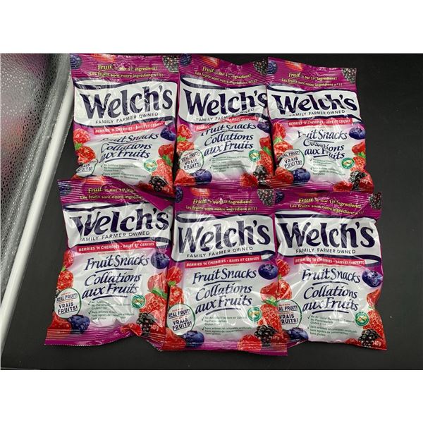 Welch's Fruit Snacks Candy (6 x 140g)