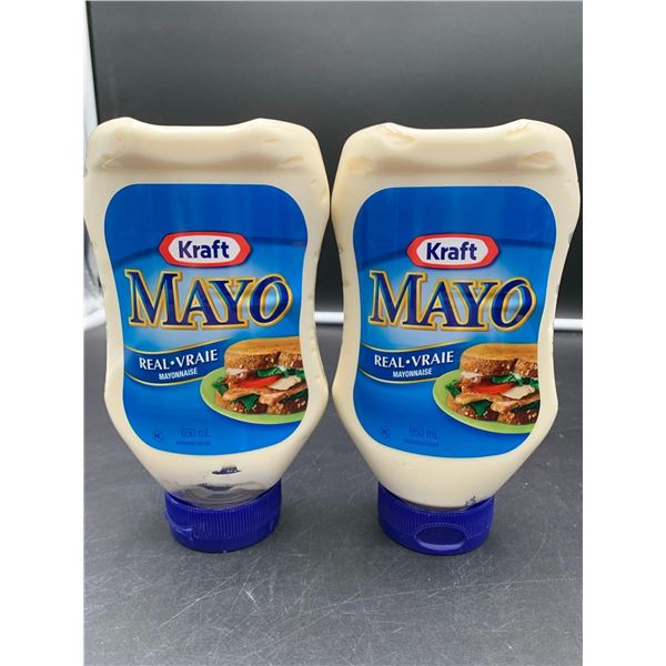 Kraft Mayo Real Mayonnaise (2 x 650ml)