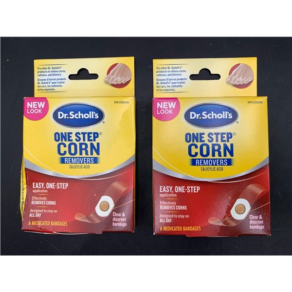 Dr. Scholl's One Step Corn Removers (2 x 6 Medicated Bandages)
