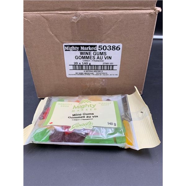 Wine Gums Candy (20 x 140g)