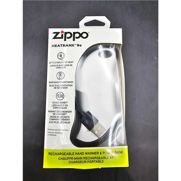 Zippo HeatBank rechargeable hand warmer & power bank