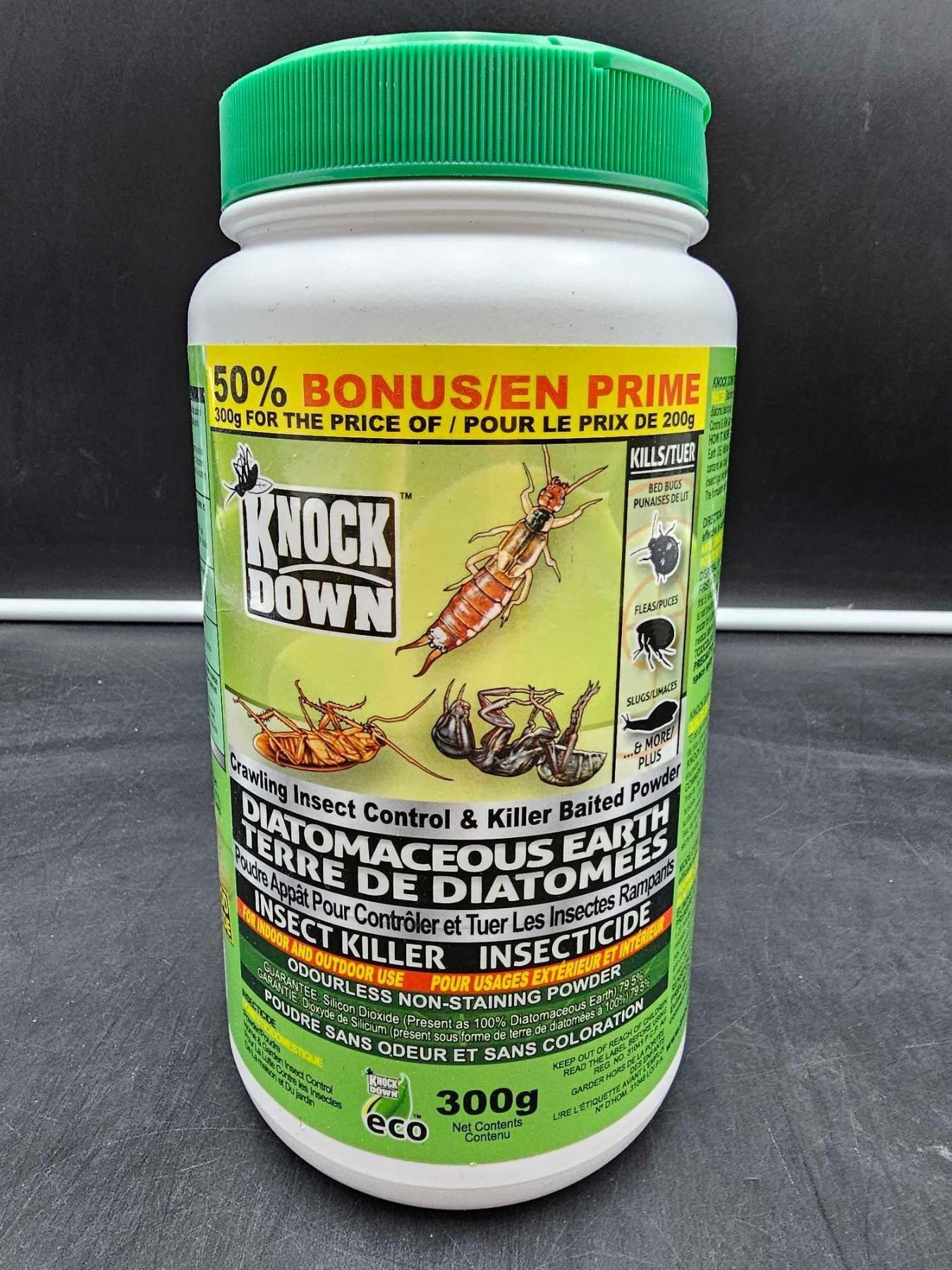 Crawling Insect Control Knock Down Diatomaceous Earth-Crawling Insect Control & Killer Baited ...