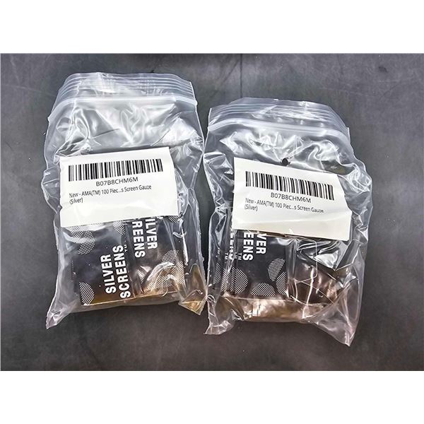 Silver Screens- Pipe Screens(2 x 100)