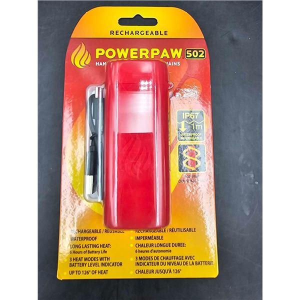 Rechargeable PowerPaw Handwarmer