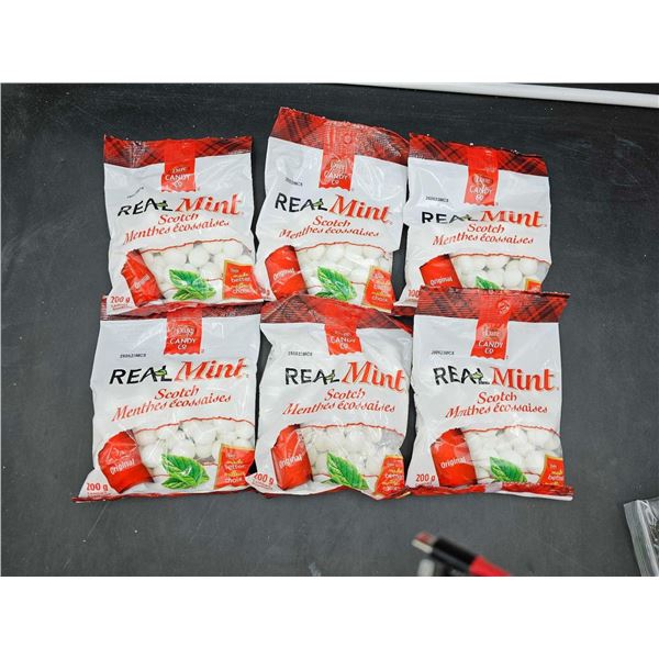 Real Mint Original Scotch Mints (6 x 200g)