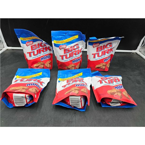 Big Turk Minis Candy Bars (6 x 180g)